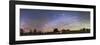 Panorama of the Celestial Night Sky in Southwest New Mexico-Stocktrek Images-Framed Photographic Print