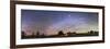 Panorama of the Celestial Night Sky in Southwest New Mexico-Stocktrek Images-Framed Photographic Print