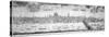 Panorama of the City of London, 1710-null-Stretched Canvas