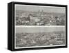 Panorama of the City of Mexico-null-Framed Stretched Canvas