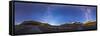 Panorama of the Columbia Icefields and Athabasca Glacier at Moonrise-Stocktrek Images-Framed Stretched Canvas