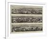 Panorama of the Diamond Fields, Vaal River, South Africa-null-Framed Giclee Print