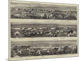 Panorama of the Diamond Fields, Vaal River, South Africa-null-Mounted Giclee Print
