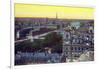 Panorama of the Eight Bridges, from 'Souvenirs De Paris - Monuments Vues En Couleurs'-null-Framed Giclee Print