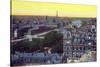 Panorama of the Eight Bridges, from 'Souvenirs De Paris - Monuments Vues En Couleurs'-null-Stretched Canvas