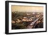 Panorama of the Fires in Paris During the Commune, May 1871-E. Daroy-Framed Giclee Print