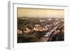 Panorama of the Fires in Paris During the Commune, May 1871-E. Daroy-Framed Giclee Print