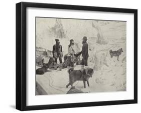 Panorama of the Greely Expedition-null-Framed Photographic Print