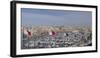 Panorama of the marina of Vittoriosa on Malta-enricocacciafotografie-Framed Photographic Print