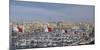 Panorama of the marina of Vittoriosa on Malta-enricocacciafotografie-Mounted Photographic Print