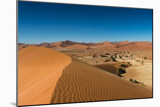 Panorama of the Namib Desert-Circumnavigation-Mounted Photographic Print