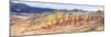 Panorama Of The Painted Hills In The John Day Fossil Beds National Monument In Eastern Oregon-Ben Herndon-Mounted Photographic Print