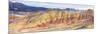 Panorama Of The Painted Hills In The John Day Fossil Beds National Monument In Eastern Oregon-Ben Herndon-Mounted Photographic Print