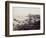 Panorama of the Picturesque Gulf of Baia (Naples), Dotted with Sailboats. in the Foreground, Opposi-Giorgio Sommer-Framed Giclee Print