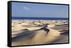 Panorama of the Sand Dunes of Maspalomas-Markus Lange-Framed Stretched Canvas