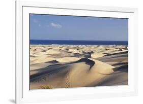 Panorama of the Sand Dunes of Maspalomas-Markus Lange-Framed Photographic Print