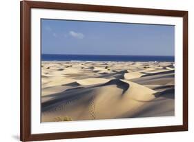 Panorama of the Sand Dunes of Maspalomas-Markus Lange-Framed Photographic Print