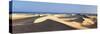 Panorama of the Sand Dunes of Maspalomas-Markus Lange-Stretched Canvas