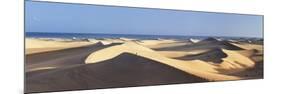 Panorama of the Sand Dunes of Maspalomas-Markus Lange-Mounted Premium Photographic Print