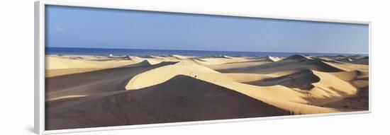 Panorama of the Sand Dunes of Maspalomas-Markus Lange-Framed Photographic Print