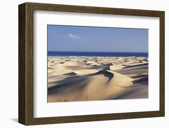 Panorama of the Sand Dunes of Maspalomas-Markus Lange-Framed Photographic Print