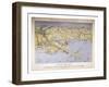 Panorama of the Seat of War: Birds Eye View of Louisiana, Mississippi, Alabama and Part of…-John Bachmann-Framed Giclee Print