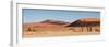 Panorama of the Sossusvlei-Circumnavigation-Framed Photographic Print