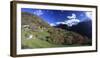 Panorama of the Village of Soglio Surrounded by Colorful Woods, Bregaglia Valley-Roberto Moiola-Framed Photographic Print