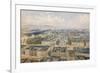 Panorama of Vienna, 1871-Rudolph von Alt-Framed Giclee Print