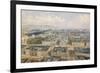 Panorama of Vienna, 1871-Rudolph von Alt-Framed Giclee Print