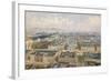 Panorama of Vienna, 1871-Rudolph von Alt-Framed Giclee Print