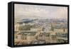 Panorama of Vienna, 1871-Rudolph von Alt-Framed Stretched Canvas