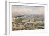 Panorama of Vienna, 1871-Rudolph von Alt-Framed Giclee Print