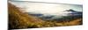 Panorama of Volcanoes at Sunrise. Bali, Indonesia-Dudarev Mikhail-Mounted Photographic Print