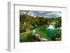 Panorama of Waterfalls in Krka National Park, Croatia-Lamarinx-Framed Photographic Print