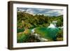 Panorama of Waterfalls in Krka National Park, Croatia-Lamarinx-Framed Photographic Print