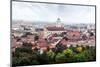 Panorama Old Town of Vilnius-Severas-Mounted Photographic Print