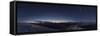 Panorama on Durrenstein in South Tyrol, in Early Morning Light-Niki Haselwanter-Framed Stretched Canvas