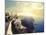 Panorama on Santorini Island-olly2-Mounted Photographic Print