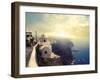 Panorama on Santorini Island-olly2-Framed Photographic Print