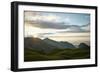 Panorama on the Klewenalp with basin Ried (village) in Switzerland-Rasmus Kaessmann-Framed Photographic Print