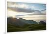 Panorama on the Klewenalp with basin Ried (village) in Switzerland-Rasmus Kaessmann-Framed Photographic Print
