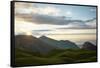 Panorama on the Klewenalp with basin Ried (village) in Switzerland-Rasmus Kaessmann-Framed Stretched Canvas