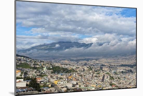 Panorama over Quito, Pichincha Province, Ecuador, South America-Gabrielle and Michael Therin-Weise-Mounted Photographic Print