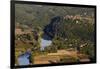 Panorama over the Dordogne River, Bastide of Domme, Domme, Dordogne, Perigord, France, Europe-Nathalie Cuvelier-Framed Photographic Print