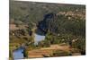 Panorama over the Dordogne River, Bastide of Domme, Domme, Dordogne, Perigord, France, Europe-Nathalie Cuvelier-Mounted Premium Photographic Print