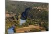 Panorama over the Dordogne River, Bastide of Domme, Domme, Dordogne, Perigord, France, Europe-Nathalie Cuvelier-Mounted Photographic Print