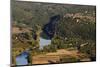 Panorama over the Dordogne River, Bastide of Domme, Domme, Dordogne, Perigord, France, Europe-Nathalie Cuvelier-Mounted Photographic Print