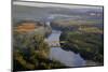 Panorama over the Dordogne River, Bastide of Domme, Domme, Dordogne, Perigord, France, Europe-Nathalie Cuvelier-Mounted Photographic Print