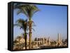 Panorama over the Sprawling Ruins of Karnak Temple, Luxor-Julian Love-Framed Stretched Canvas